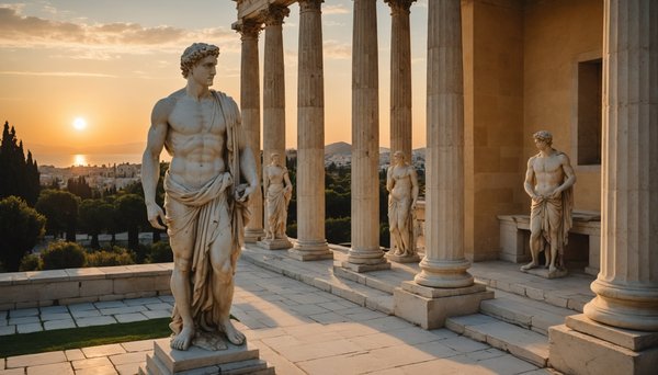 Griechische statuen: kunstvolle meisterwerke zwischen mythologie und moderne